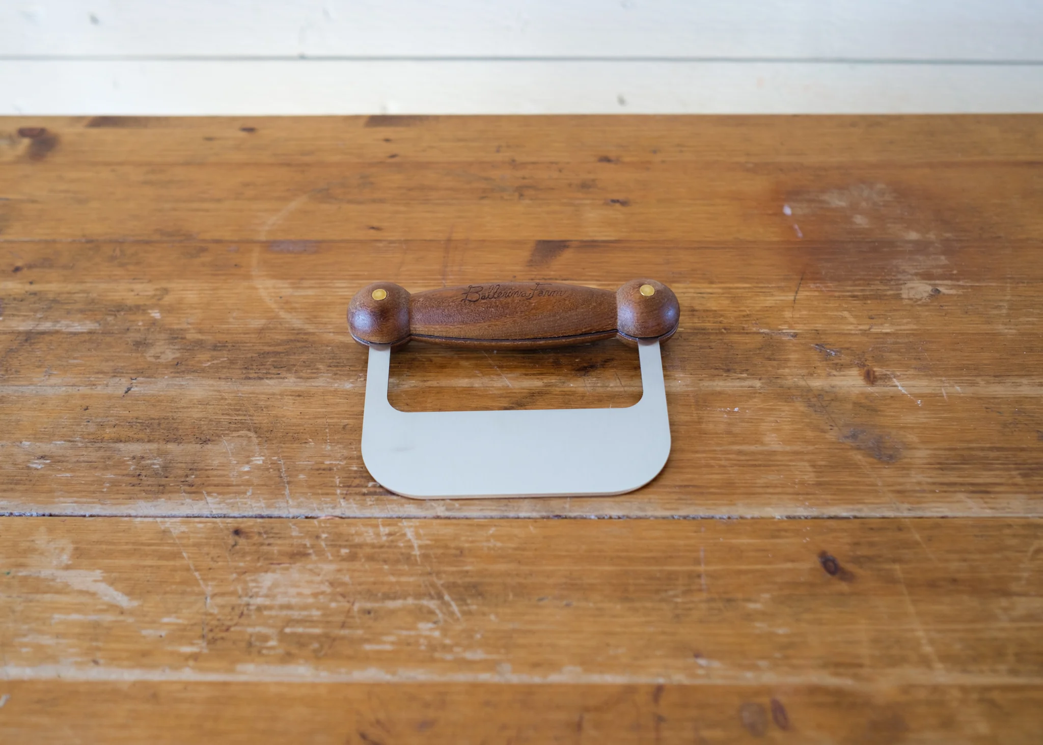 Hand-Turned Bench Scraper